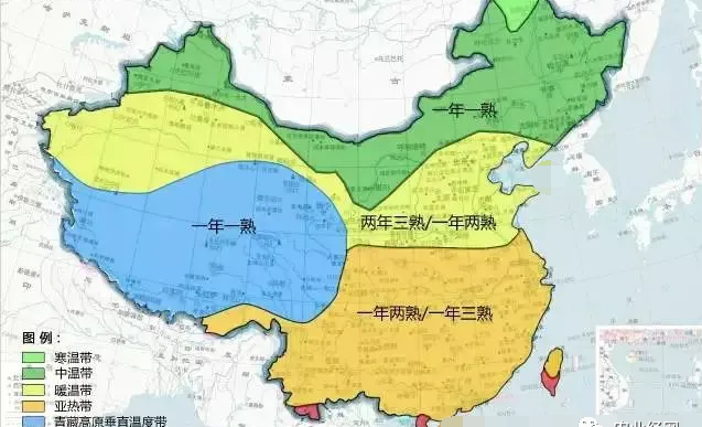 搞农业必看的（最新版）中国农业地图【建议收藏】